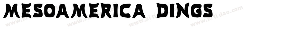MesoAmerica Dings字体转换